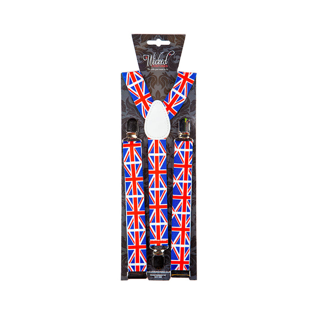 Wicked Costumes Groot Britannië bretels union jack