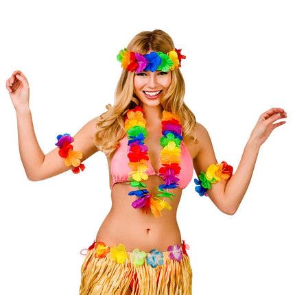 Wicked Costumes Hawaii slinger set 4 delig
