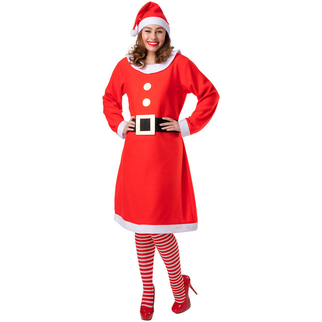 Wicked Costumes Kerstjurk Bianca dames