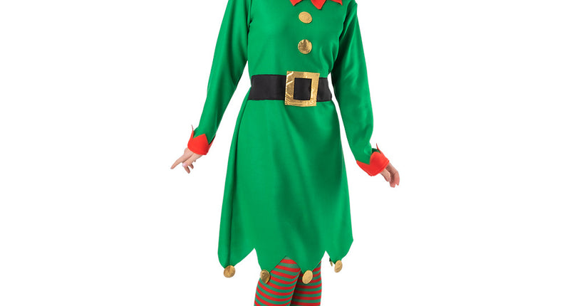 Wicked Costumes Kerstjurk elf Charlotte dames