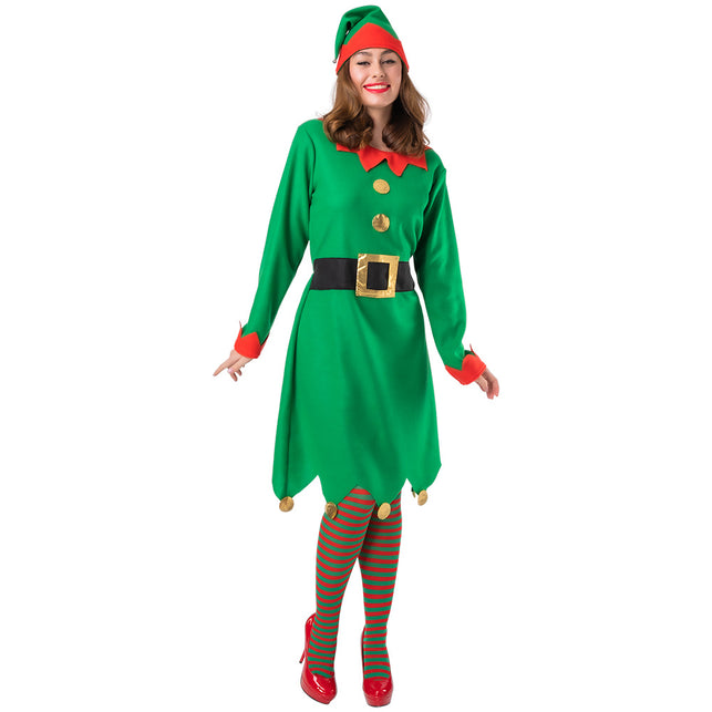 Wicked Costumes Kerstjurk elf Charlotte dames