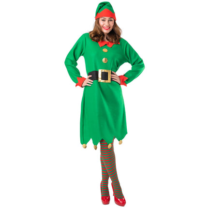 Wicked Costumes Kerstjurk elf Charlotte dames