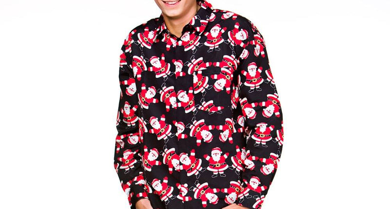 Wicked Costumes Kerstshirt kerstmannetjes