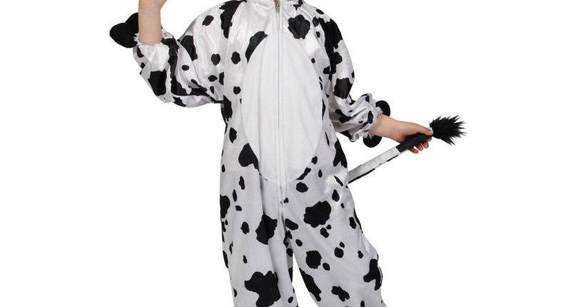 Wicked Costumes Koeienpak wit/zwart