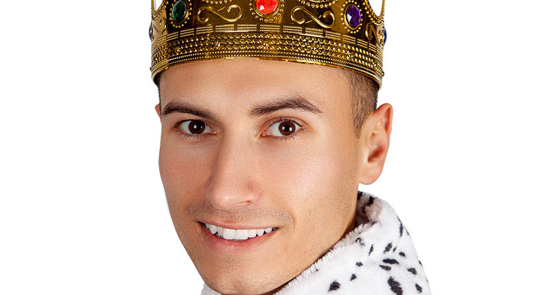 Wicked Costumes Koning of koninginnen kroon volwassenen