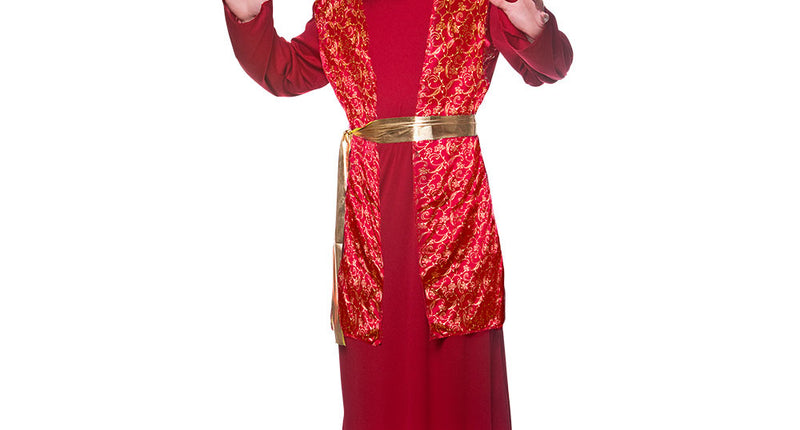 Wicked Costumes Koning Wijsman kostuum rood