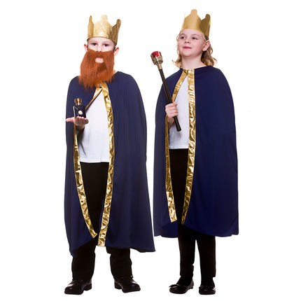 Wicked Costumes Koningsmantel kinderen unisex 85cm