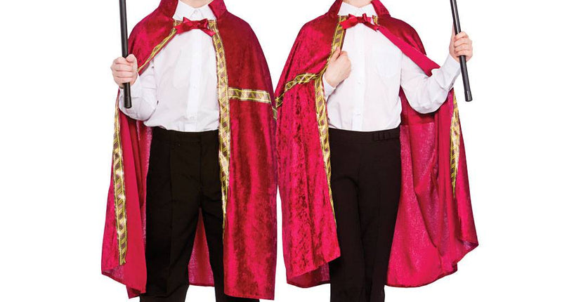 Wicked Costumes Koningsmantel rood voor kinderen