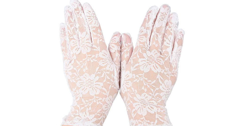 Wicked Costumes Lange witte gala handschoenen