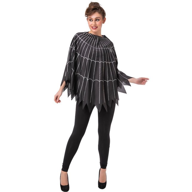 Wicked Costumes Leuke poncho skeleton Sacha