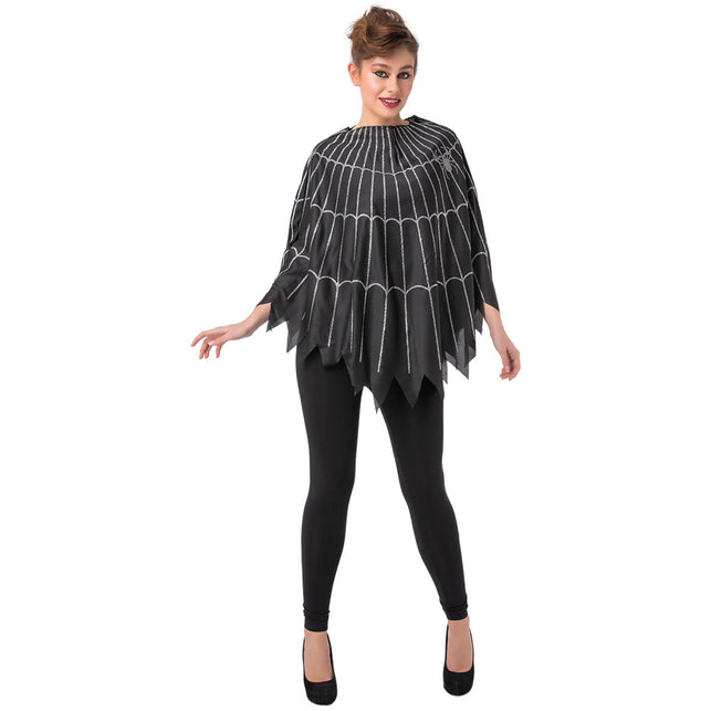 Wicked Costumes Leuke poncho spinnenweb Ollie