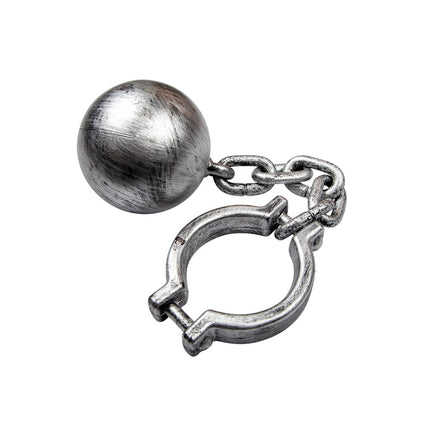 Wicked Costumes Luxe gevangenen ketting met bal
