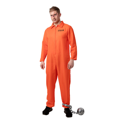 Wicked Costumes Luxe gevangenen ketting met bal