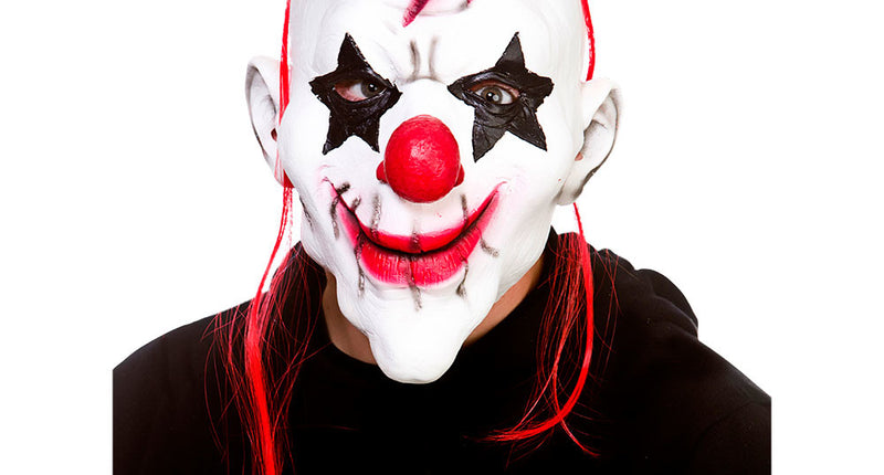 Wicked Costumes Masker Evil clown latex