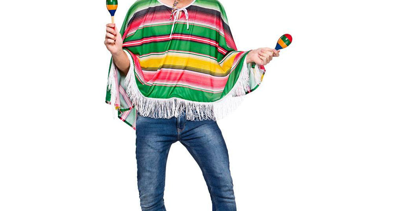 Wicked Costumes Mexicaanse poncho budget