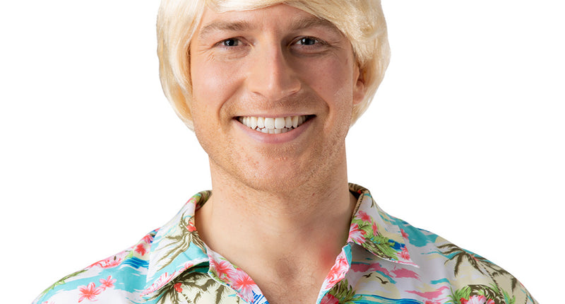 Wicked Costumes Mooie blonde pruik Alex