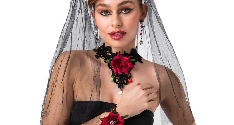 Wicked Costumes Mooie day of the death set 4 delig