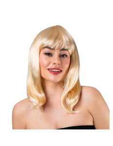 Wicked Costumes Mooie golvende pruik blondine