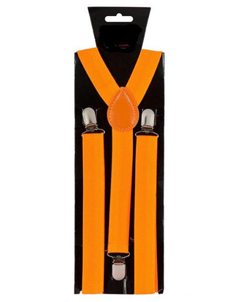 Wicked Costumes Neon oranje bretels verstelbaar