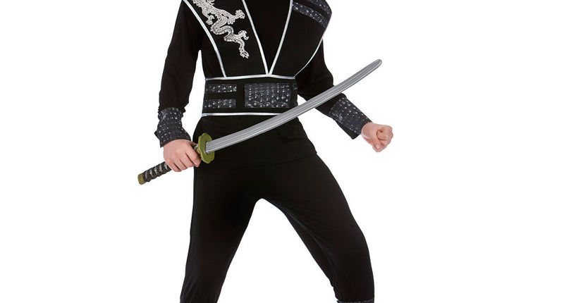 Wicked Costumes Ninja Shadow kostuum Josua kinderen