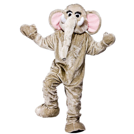 Wicked Costumes Olifant pak coldplay de luxe mascotte