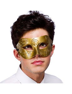 Wicked Costumes Oogmasker Rome in goud