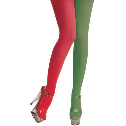 Wicked Costumes Panty in rood groen