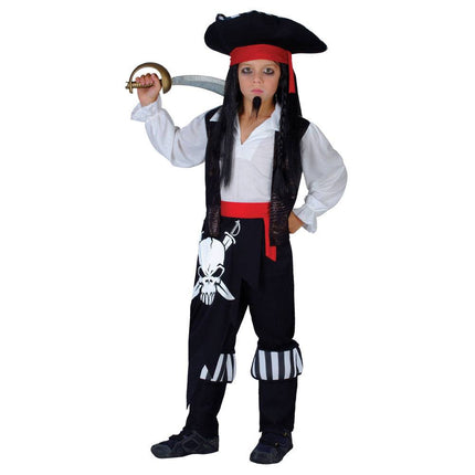 Wicked Costumes Piraten kapitein pak kind