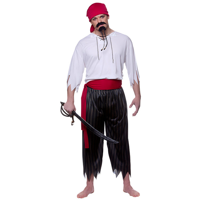Wicked Costumes Piratenpak Jeffery heren