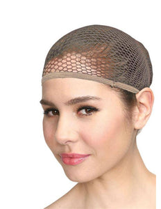 Wicked Costumes Pruiken kapje naturel kleur