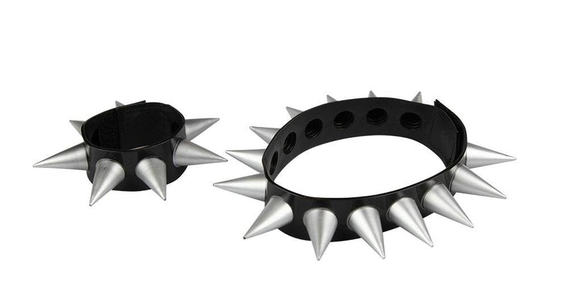 Wicked Costumes Punk halsketting met spikes