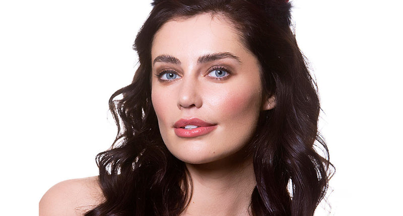 Wicked Costumes Rode duivelhoorns met pailleten op haarband