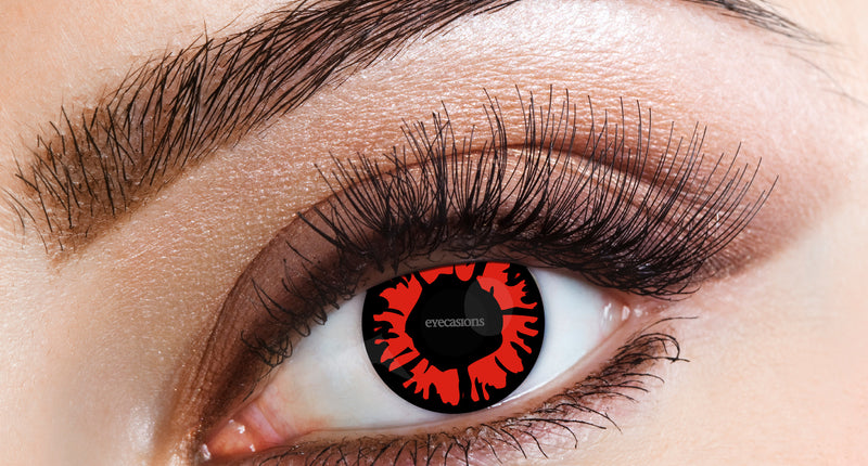 Wicked Costumes Rode explosie een dag lenzen Dracula