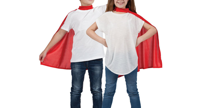 Wicked Costumes Rode Superhelden cape kind