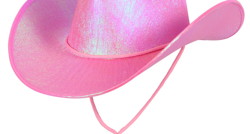 Wicked Costumes Roze cowboyhoed glitter