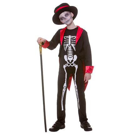 Wicked Costumes Skelet kostuum kinderen Mr. Skelebones