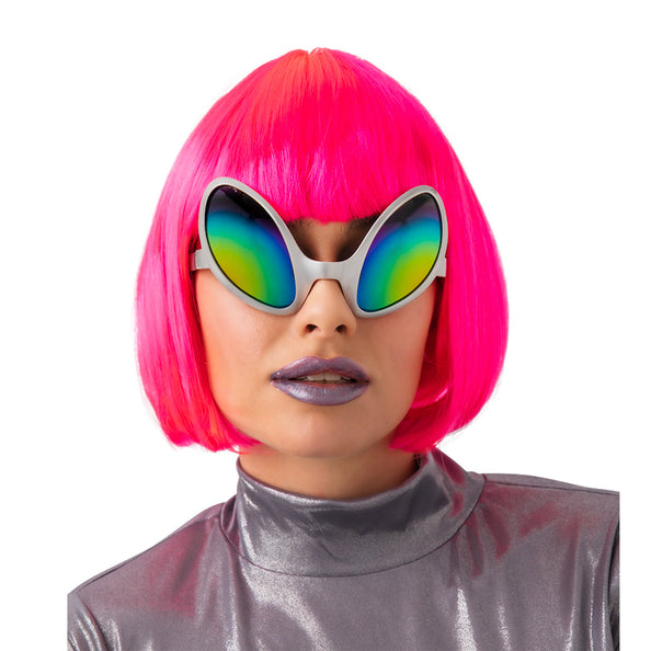 TZQFROCE Alien Kostuum Set Dames - Alien Kostuum Accessoires Inclusief Hoofdband, Bril, Buitenaardse Handschoenen Voor Volwassenen Alien Cosplay TZQFROCE Alien Kostuum Set Dames - Alien Kostuum Accessoires Inclusief Hoofdband, Bril, Buitenaardse Handschoenen Voor Volwassenen Alien Cosplay