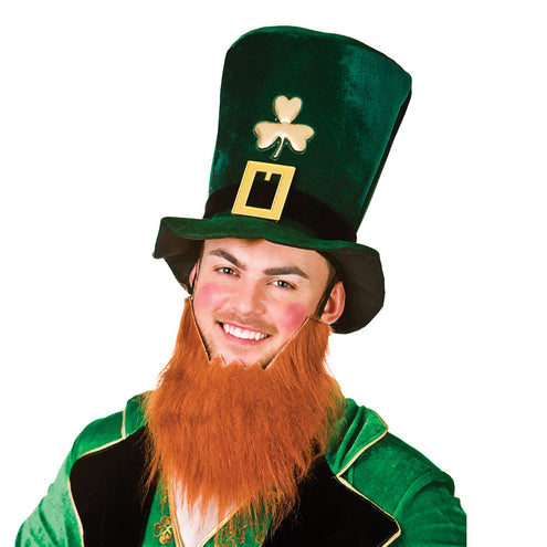Wicked Costumes St Patricks hoge hoed met baard
