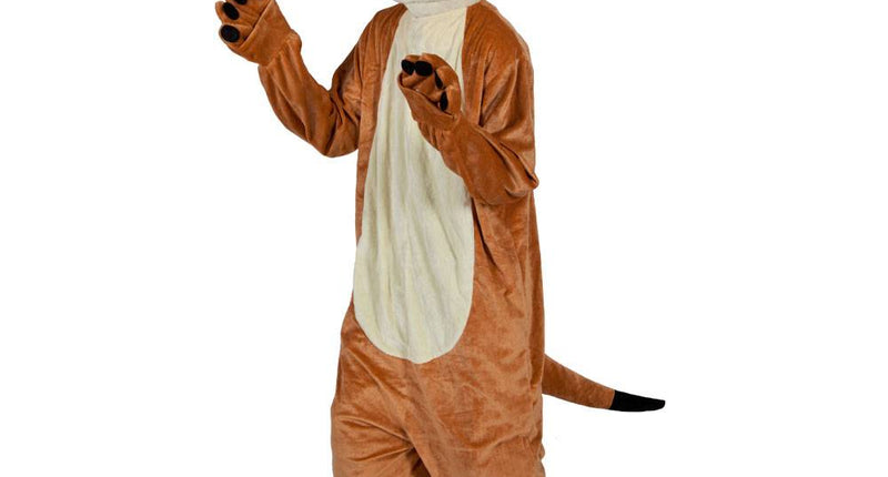 Wicked Costumes Stokstaartje pak mascotte