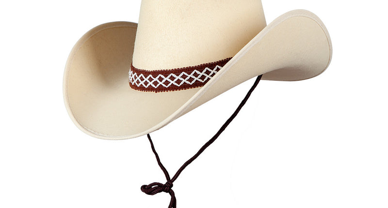 Wicked Costumes Texaanse cowboyhoed in zandkleur