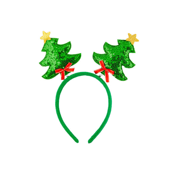 Wicked Costumes Tiara met kerstboom boppers