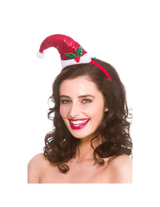 Wicked Costumes Tiara met mini  kerstmuts Santa