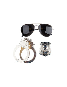 Wicked Costumes Verkleed set politie agent 3-dlg