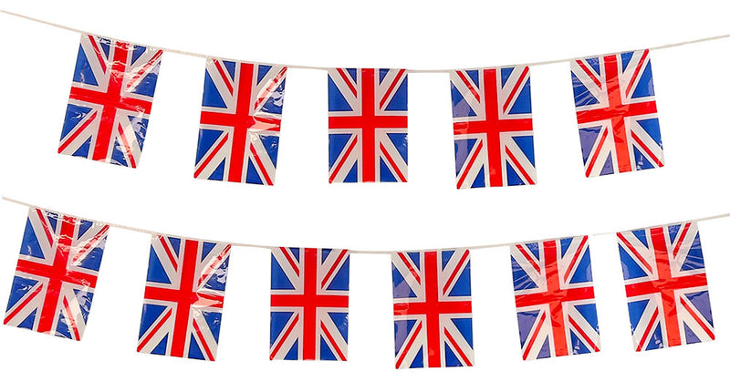 Wicked Costumes Vlaggenlijk Engeland 11 vlaggen 31X20cm/4mtr