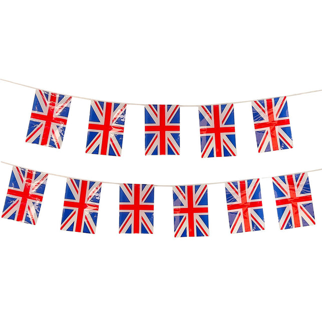 Wicked Costumes Vlaggenlijk Engeland 11 vlaggen 31X20cm/4mtr