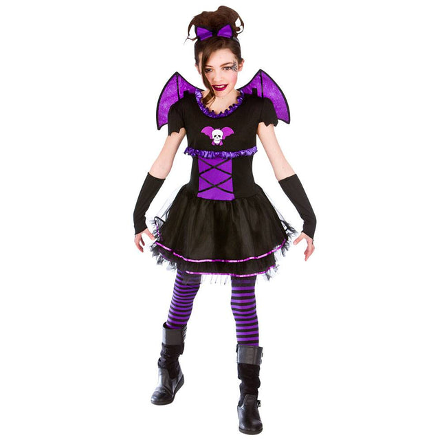 Wicked Costumes Vleermuis pak ballerina kind