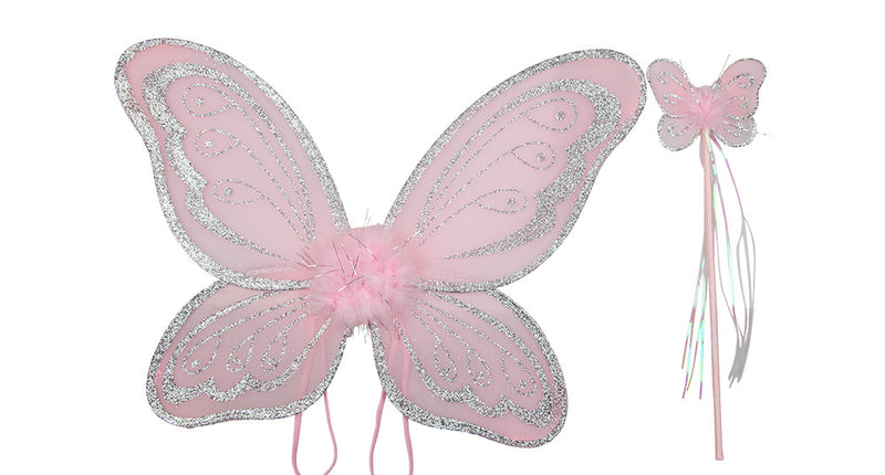 Wicked Costumes Vleugels en staf fee Fay