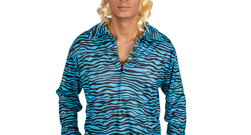 Wicked Costumes Zebra shirt Joe Exotisch