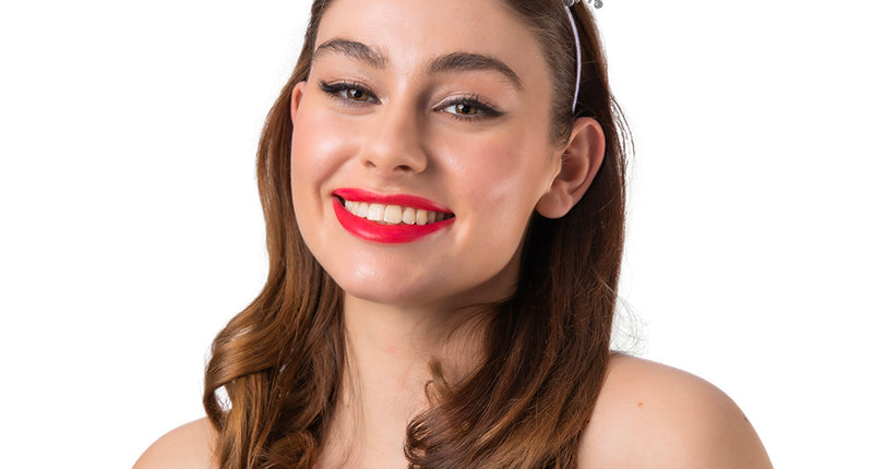 Wicked Costumes Zilver sneeuwvlokjes diadeem