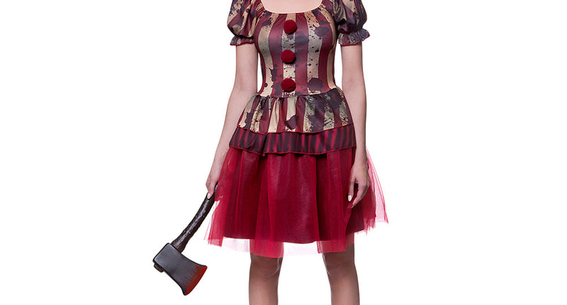 Wicked Costumes Zombie clown kostuum Bente